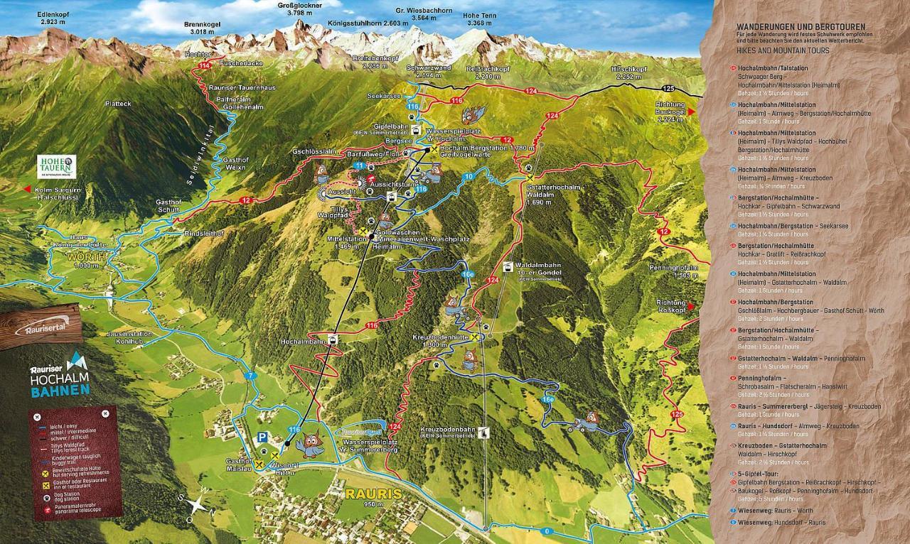 Modern Mountain Apart Directly By Skiing Area Rauris Buitenkant foto